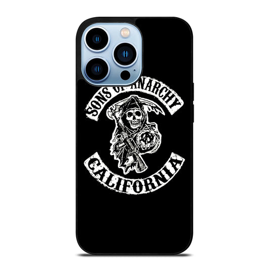 SONS OF ANARCHY BLACK LOGO 2 iPhone 13 Pro Max Case Cover
