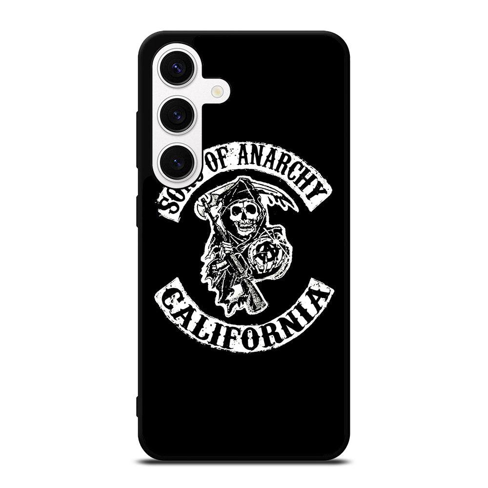 SONS OF ANARCHY BLACK LOGO 2 Samsung Galaxy S24 Case Cover