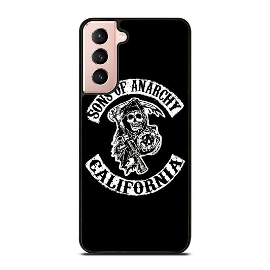 SONS OF ANARCHY BLACK LOGO 2 Samsung Galaxy S21 Case Cover
