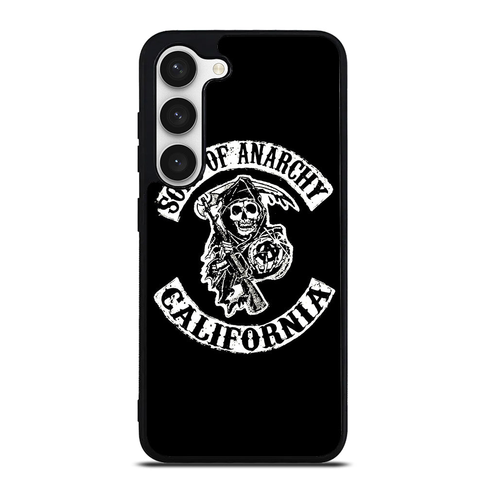 SONS OF ANARCHY BLACK LOGO 2 Samsung Galaxy S23 Case Cover