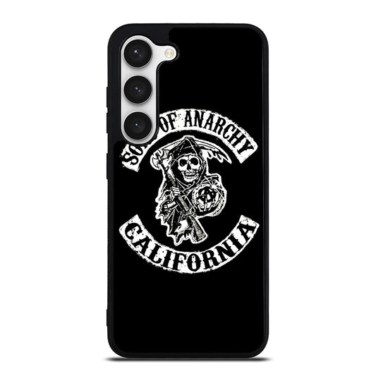 SONS OF ANARCHY BLACK LOGO 2 Samsung Galaxy S23 Case Cover
