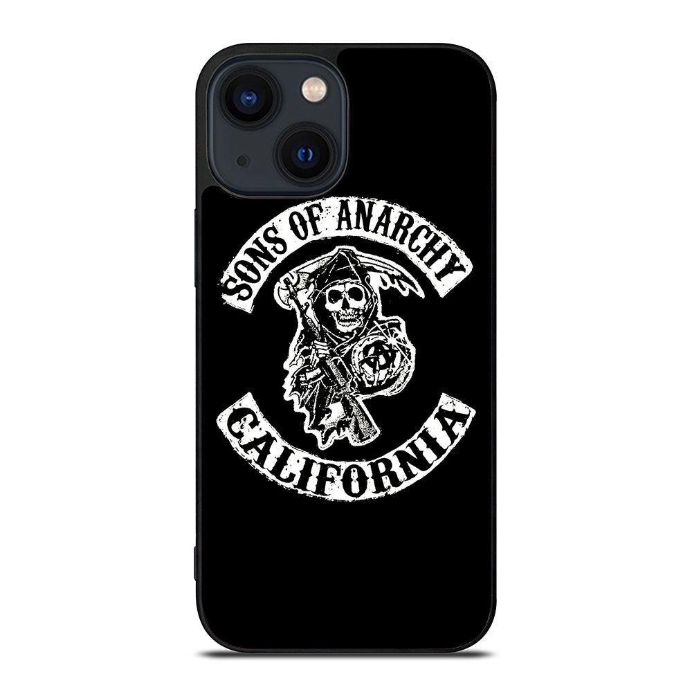 SONS OF ANARCHY BLACK LOGO 2 iPhone 14 Plus Case Cover