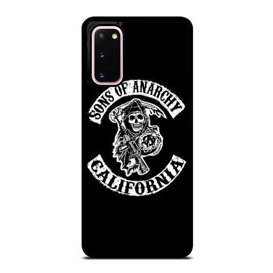 SONS OF ANARCHY BLACK LOGO 2 Samsung Galaxy S20 Case Cover
