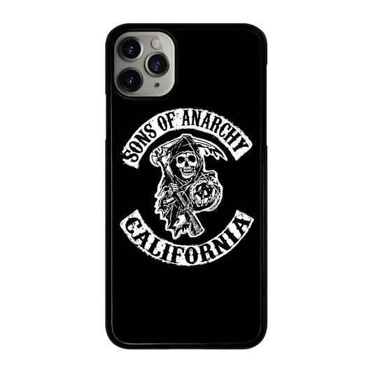 SONS OF ANARCHY BLACK LOGO 2 iPhone 11 Pro Max Case Cover