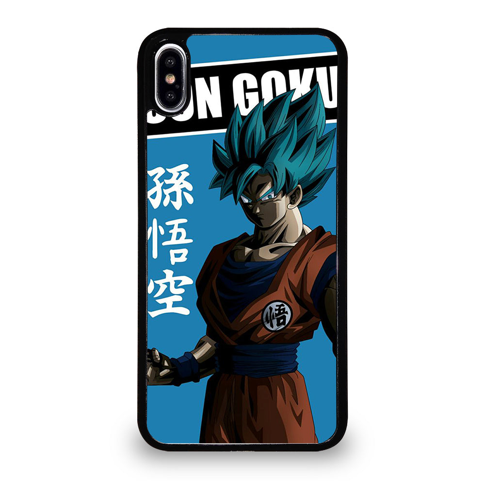 SON GOKU DRAGON BALL SUPER ANIME iPhone XS Max Case Cover