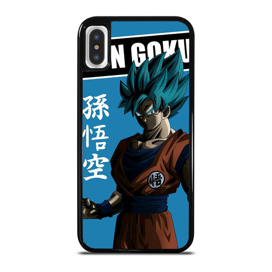 SON GOKU DRAGON BALL SUPER ANIME iPhone X / XS Case Cover