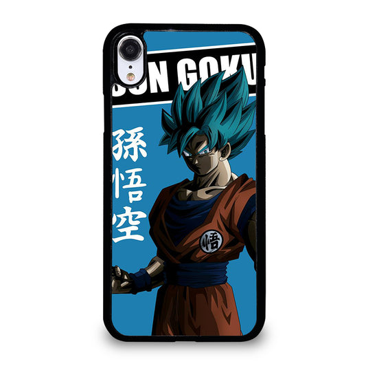 SON GOKU DRAGON BALL SUPER ANIME iPhone XR Case Cover