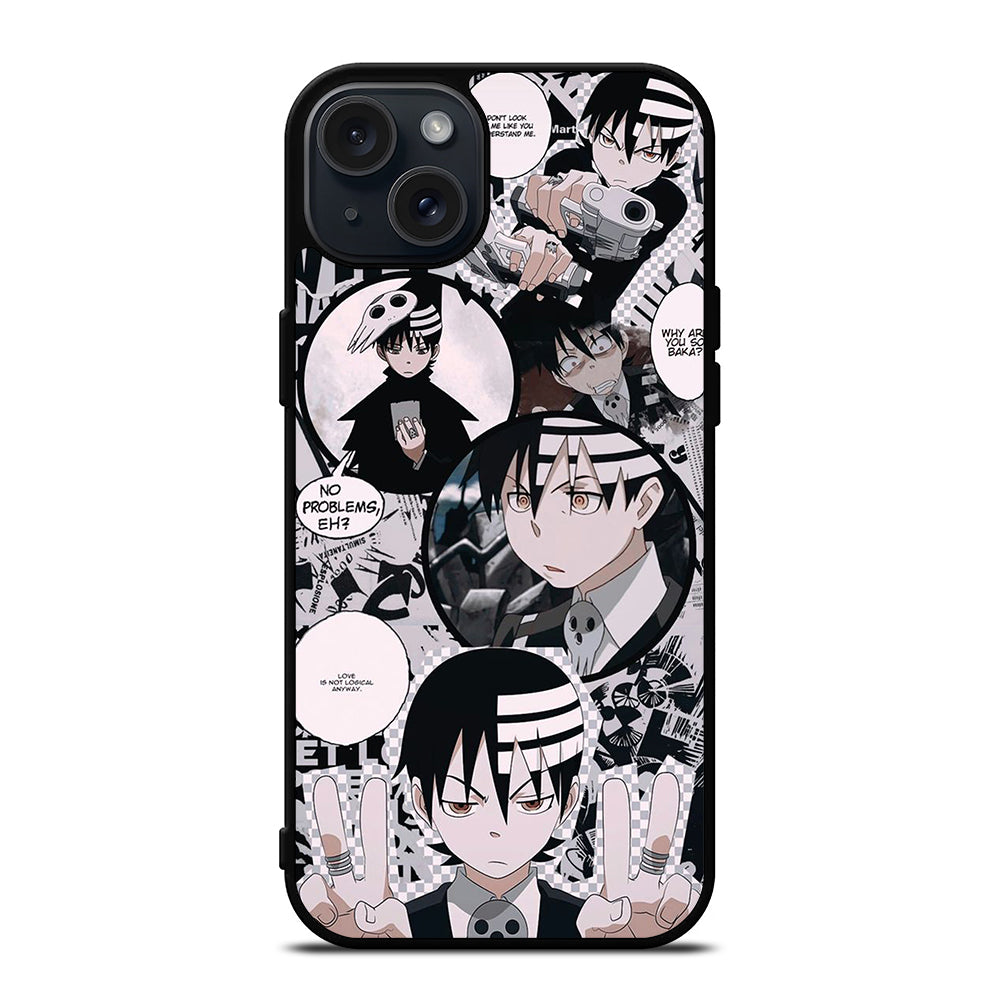 SOUL EATER KID COLLAGE ANIME iPhone 15 Plus Case Cover