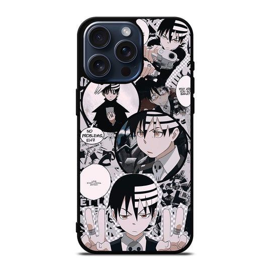 SOUL EATER KID COLLAGE ANIME iPhone 15 Pro Max Case Cover
