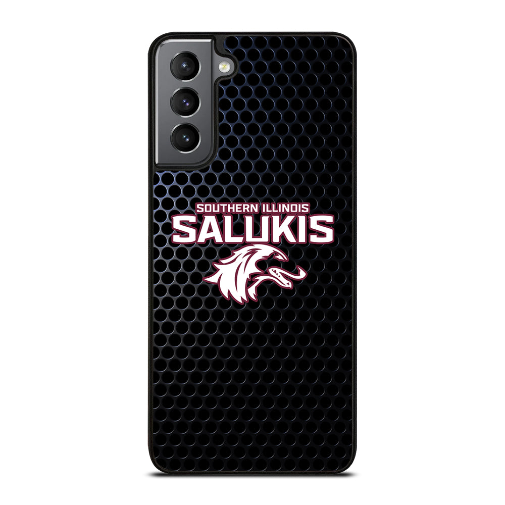 SOUTHERN ILLINOIS SALUKIS METAL LOGO Samsung Galaxy S21 Plus Case Cover