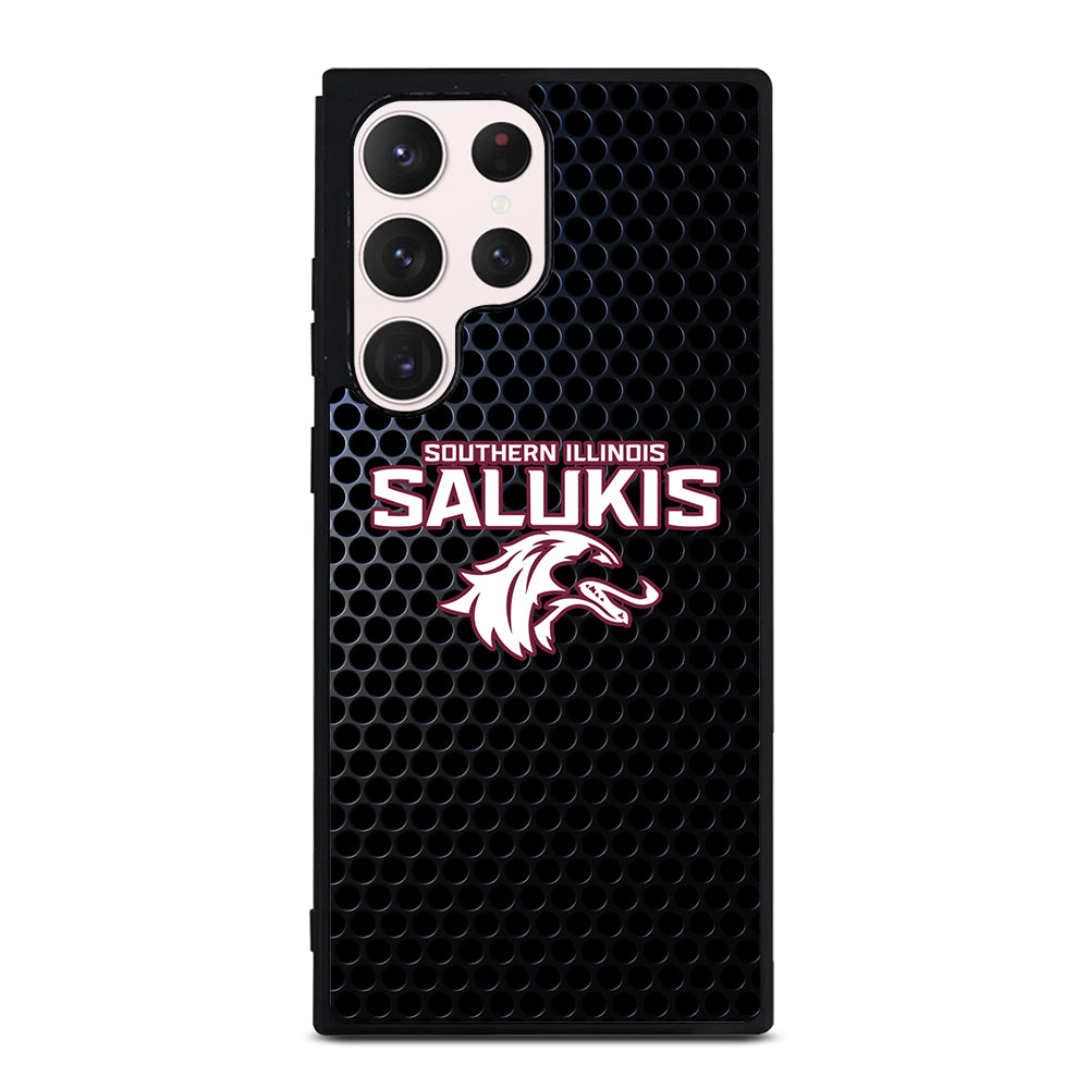SOUTHERN ILLINOIS SALUKIS METAL LOGO Samsung Galaxy S23 Ultra Case Cover