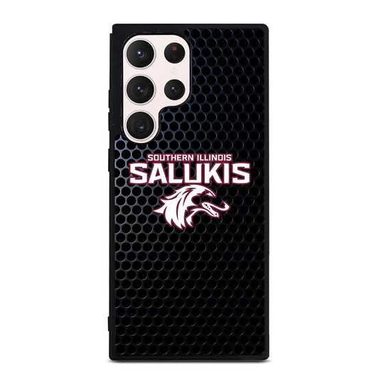 SOUTHERN ILLINOIS SALUKIS METAL LOGO Samsung Galaxy S23 Ultra Case Cover