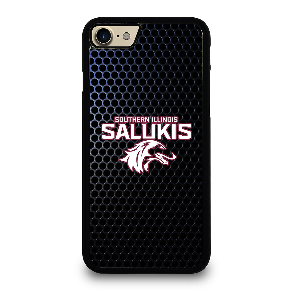 SOUTHERN ILLINOIS SALUKIS METAL LOGO iPhone 7 / 8 Case Cover