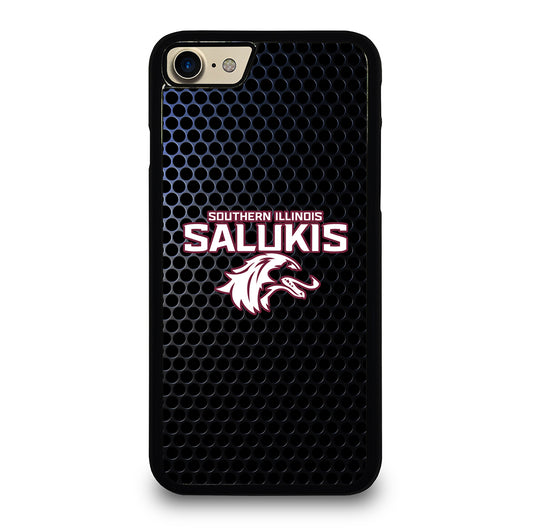 SOUTHERN ILLINOIS SALUKIS METAL LOGO iPhone 7 / 8 Case Cover