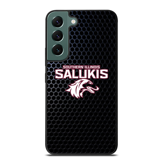SOUTHERN ILLINOIS SALUKIS METAL LOGO Samsung Galaxy S22 Case Cover