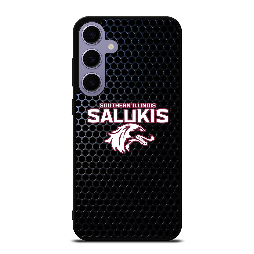 SOUTHERN ILLINOIS SALUKIS METAL LOGO Samsung Galaxy S24 Plus Case Cover
