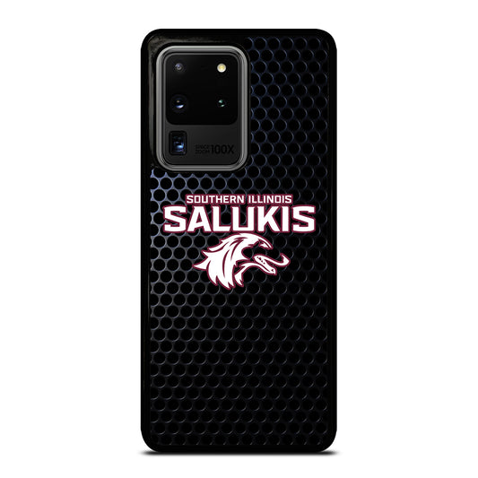 SOUTHERN ILLINOIS SALUKIS METAL LOGO Samsung Galaxy S20 Ultra Case Cover