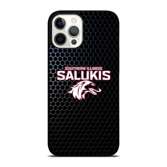 SOUTHERN ILLINOIS SALUKIS METAL LOGO iPhone 12 Pro Max Case Cover