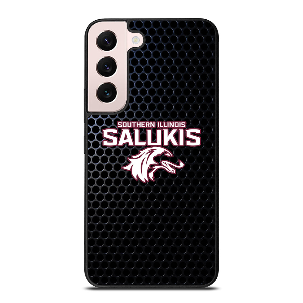SOUTHERN ILLINOIS SALUKIS METAL LOGO Samsung Galaxy S22 Plus Case Cover