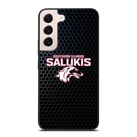 SOUTHERN ILLINOIS SALUKIS METAL LOGO Samsung Galaxy S22 Plus Case Cover