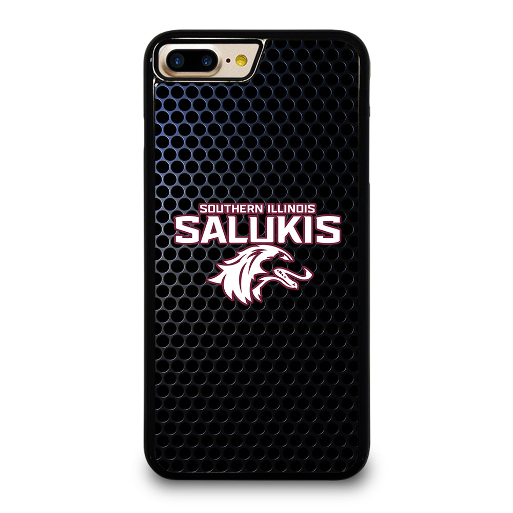 SOUTHERN ILLINOIS SALUKIS METAL LOGO iPhone 7 / 8 Plus Case Cover