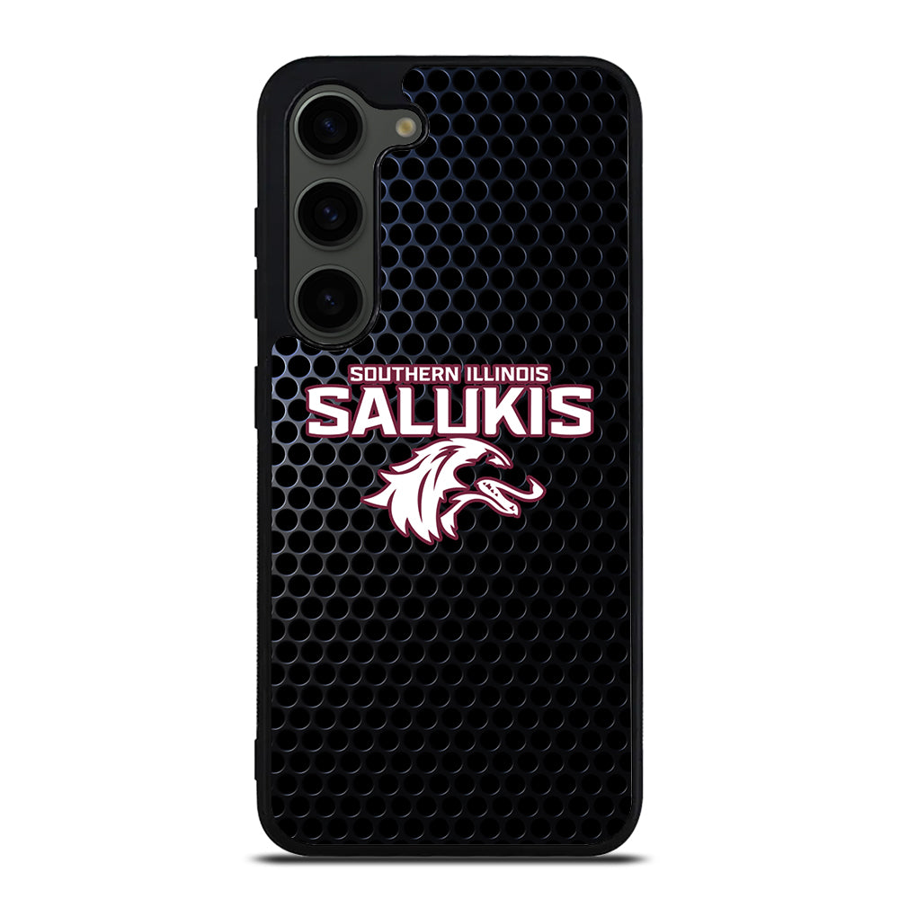 SOUTHERN ILLINOIS SALUKIS METAL LOGO Samsung Galaxy S23 Plus Case Cover