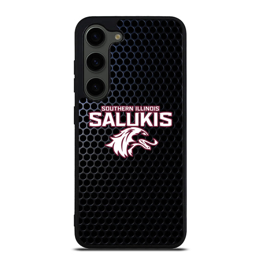 SOUTHERN ILLINOIS SALUKIS METAL LOGO Samsung Galaxy S23 Plus Case Cover