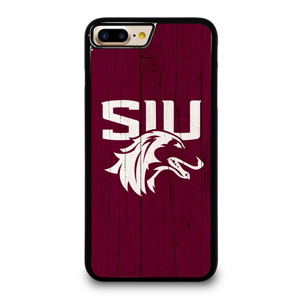 SOUTHERN ILLINOIS SALUKIS WOODEN LOGO iPhone 7 / 8 Plus Case Cover