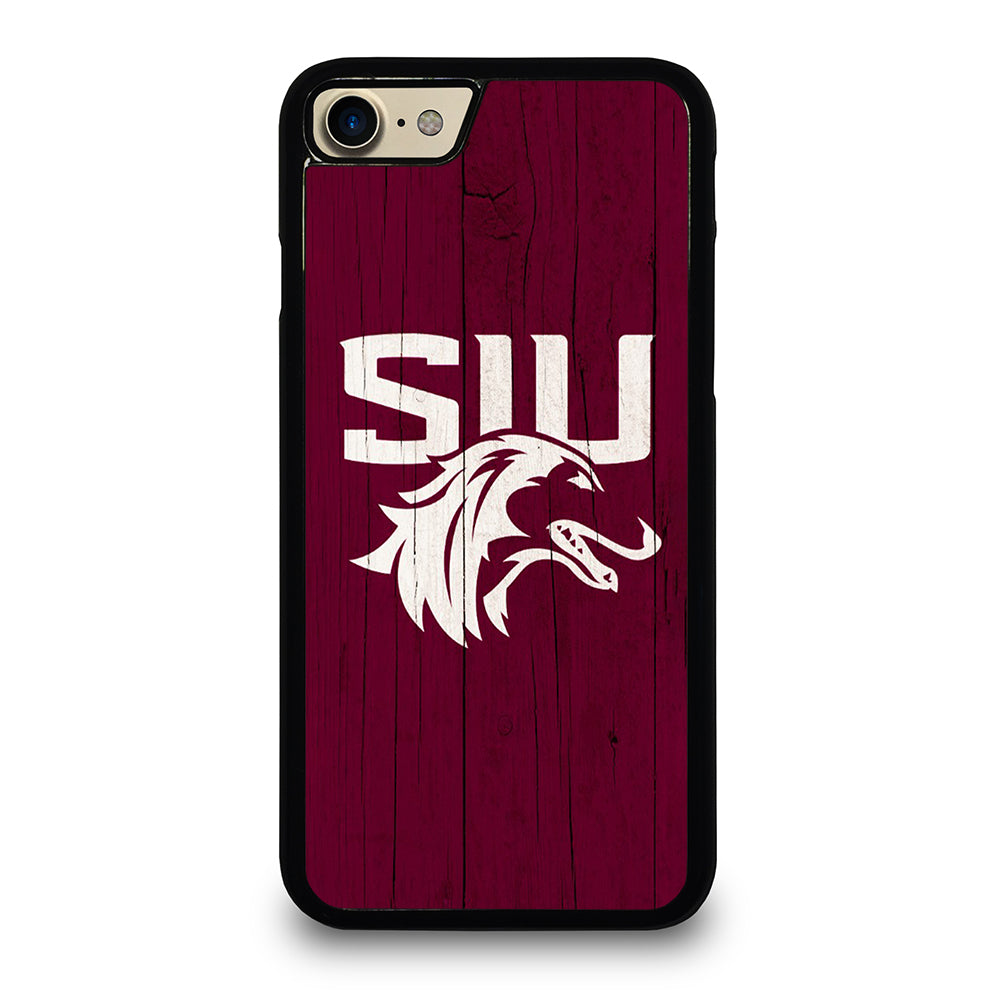 SOUTHERN ILLINOIS SALUKIS WOODEN LOGO iPhone 7 / 8 Case Cover