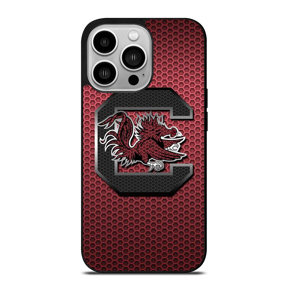 SOUTH CAROLINA GAMECOCKS PLATE LOGO iPhone 14 Pro Case Cover