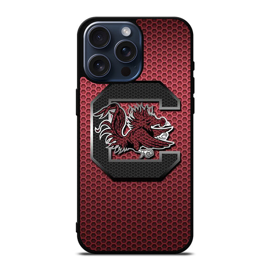SOUTH CAROLINA GAMECOCKS PLATE LOGO iPhone 15 Pro Max Case Cover