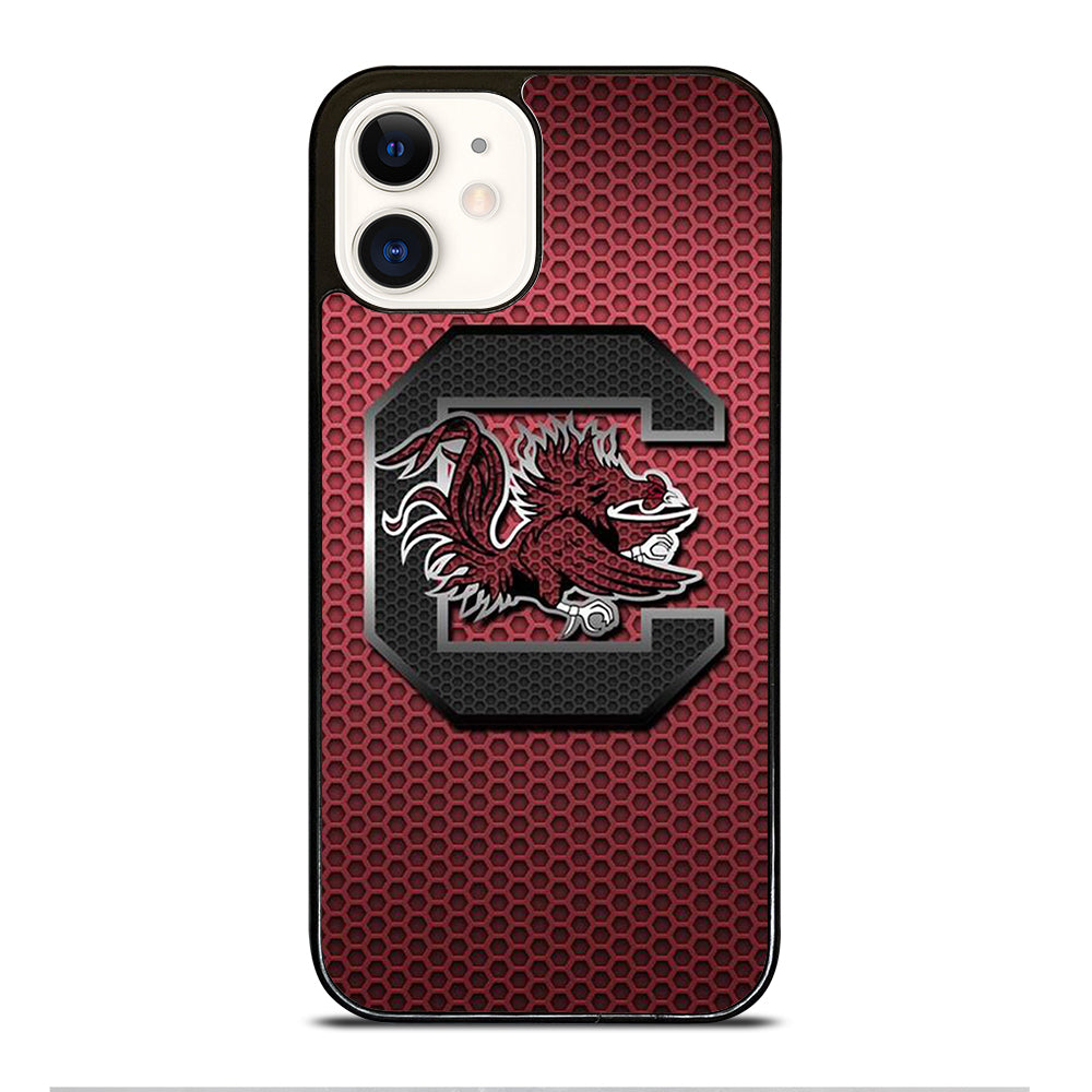 SOUTH CAROLINA GAMECOCKS PLATE LOGO iPhone 12 Case Cover