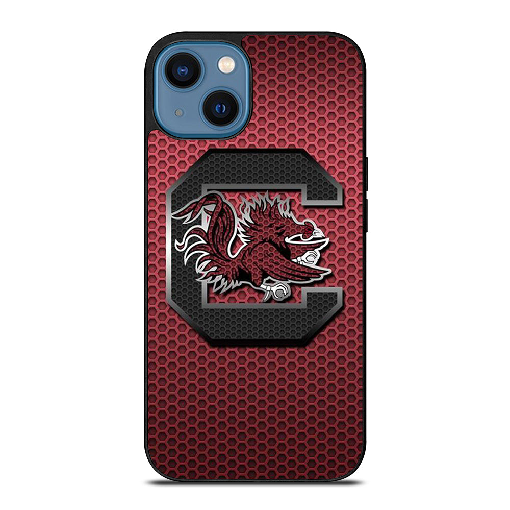 SOUTH CAROLINA GAMECOCKS PLATE LOGO iPhone 14 Case Cover