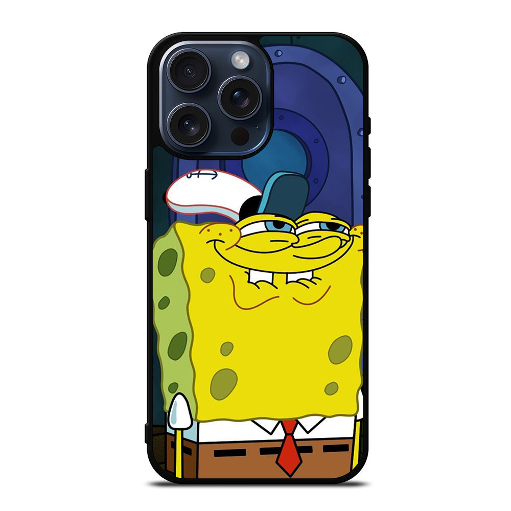 SPONGEBOB CARTOON iPhone 15 Pro Max Case Cover