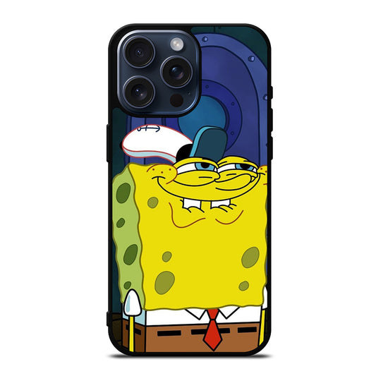 SPONGEBOB CARTOON iPhone 15 Pro Max Case Cover