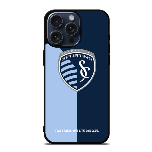 SPORTING KANSAS CITY ICON iPhone 15 Pro Max Case Cover