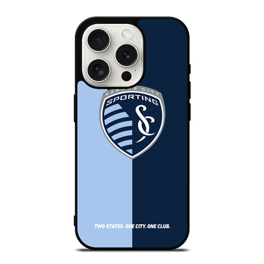 SPORTING KANSAS CITY ICON iPhone 15 Pro Case Cover