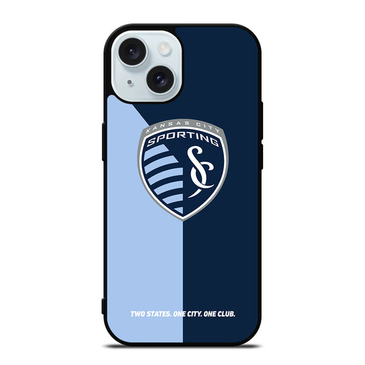 SPORTING KANSAS CITY ICON iPhone 15 Case Cover