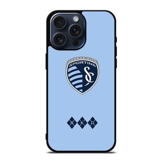 SPORTING KANSAS CITY LOGO iPhone 15 Pro Max Case Cover