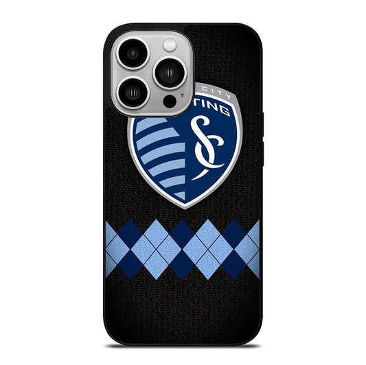 SPORTING KANSAS CITY LOGO FOOTBALL 1 iPhone 14 Pro Case Cover