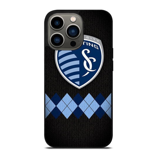 SPORTING KANSAS CITY LOGO FOOTBALL 1 iPhone 13 Pro Case Cover