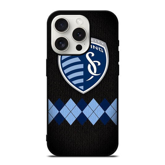 SPORTING KANSAS CITY LOGO FOOTBALL 1 iPhone 15 Pro Case Cover