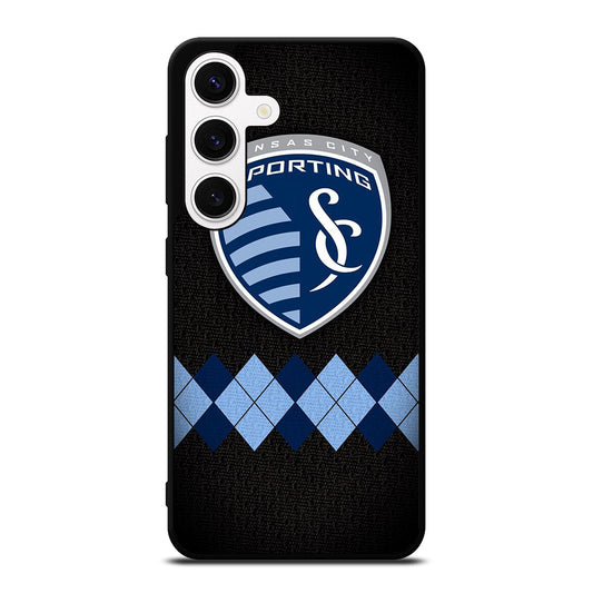 SPORTING KANSAS CITY LOGO FOOTBALL 1 Samsung Galaxy S24 Case Cover