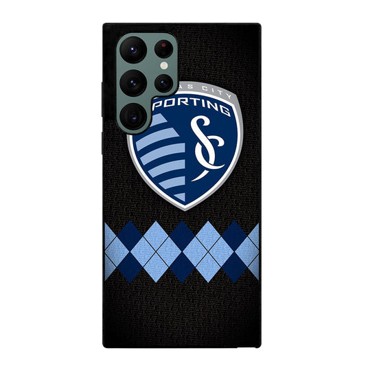 SPORTING KANSAS CITY LOGO FOOTBALL 1 Samsung Galaxy S22 Ultra Case Cover