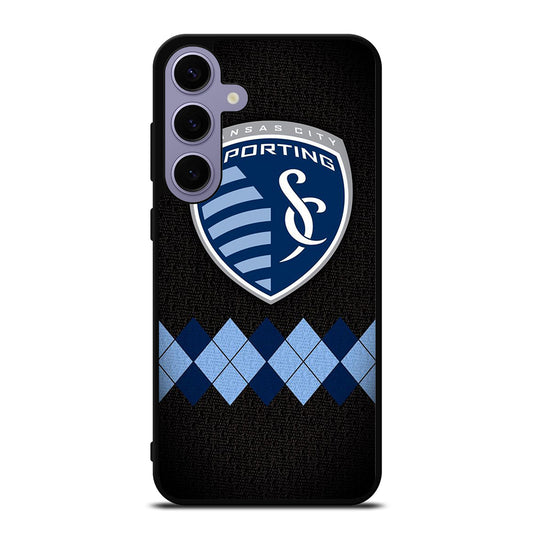 SPORTING KANSAS CITY LOGO FOOTBALL 1 Samsung Galaxy S24 Plus Case Cover