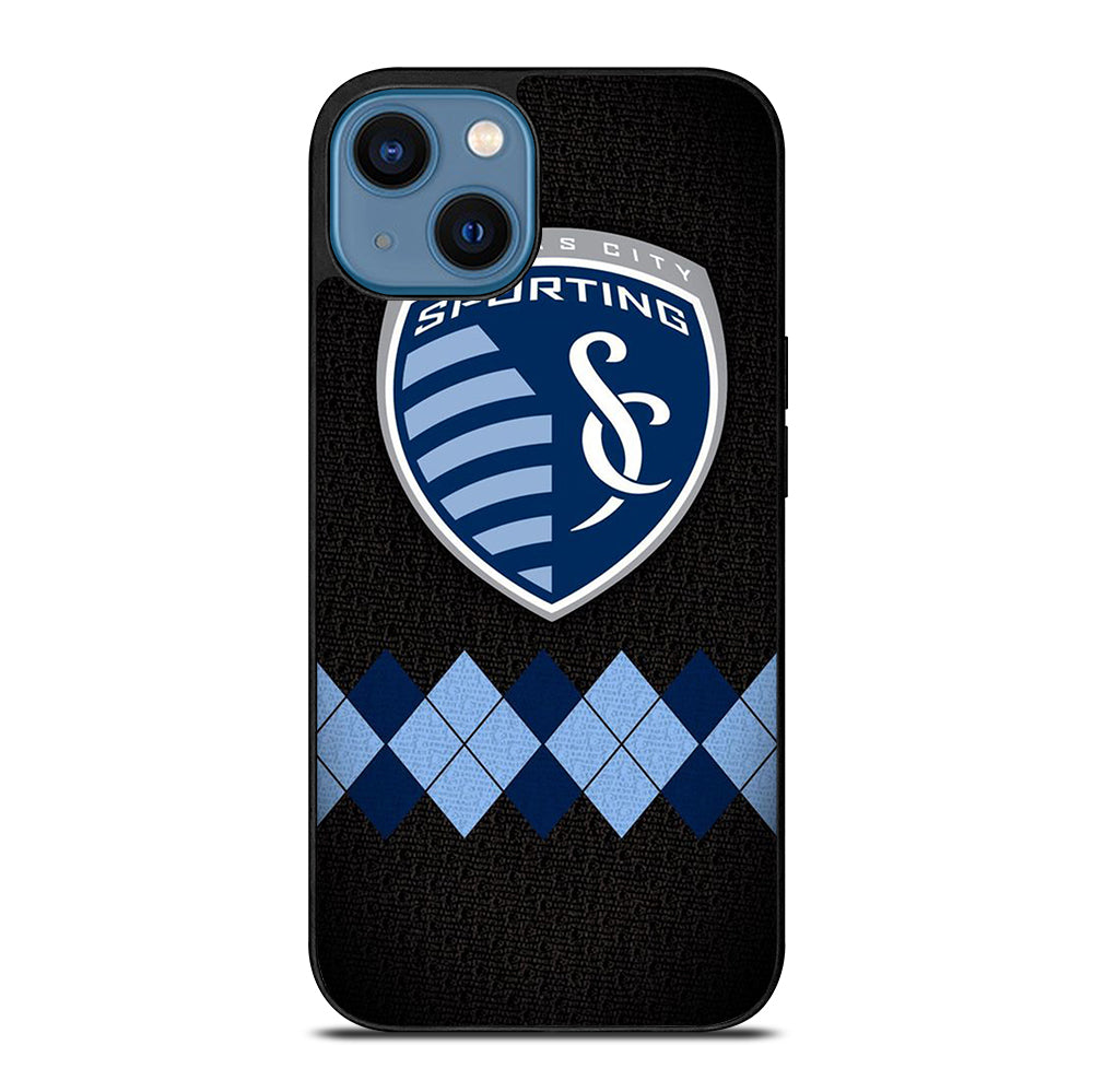 SPORTING KANSAS CITY LOGO FOOTBALL 1 iPhone 14 Case Cover