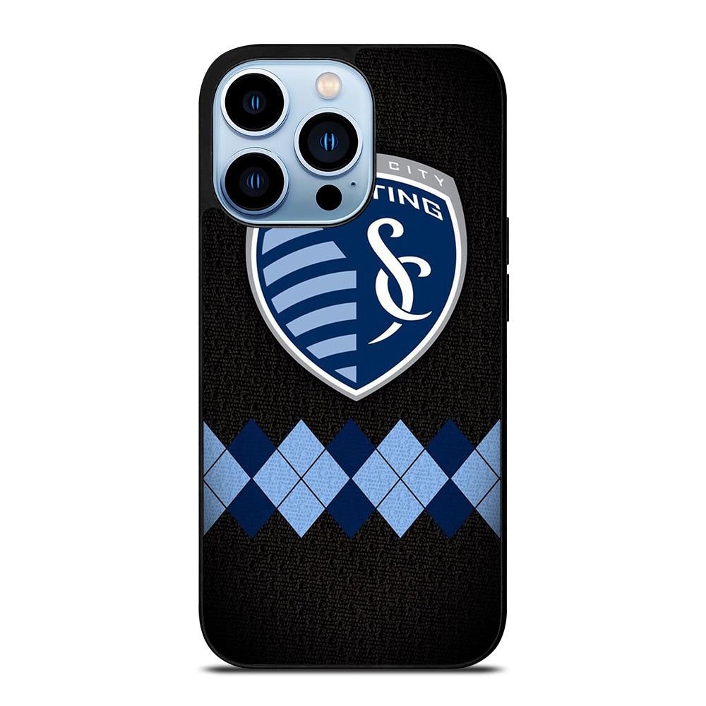 SPORTING KANSAS CITY LOGO FOOTBALL 1 iPhone 13 Pro Max Case Cover
