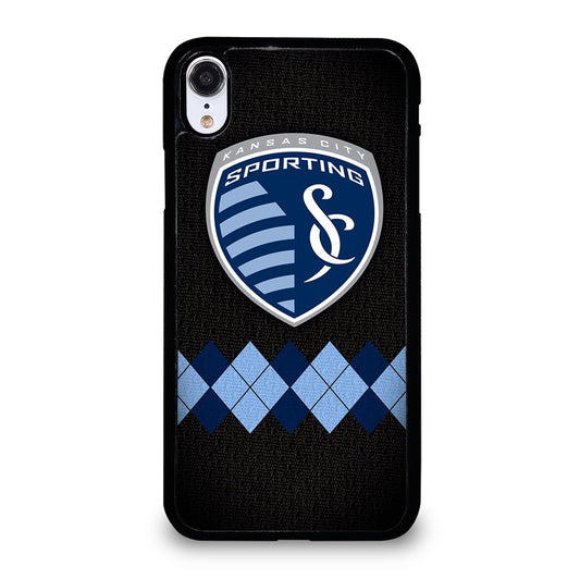 SPORTING KANSAS CITY LOGO FOOTBALL 1 iPhone XR Case Cover