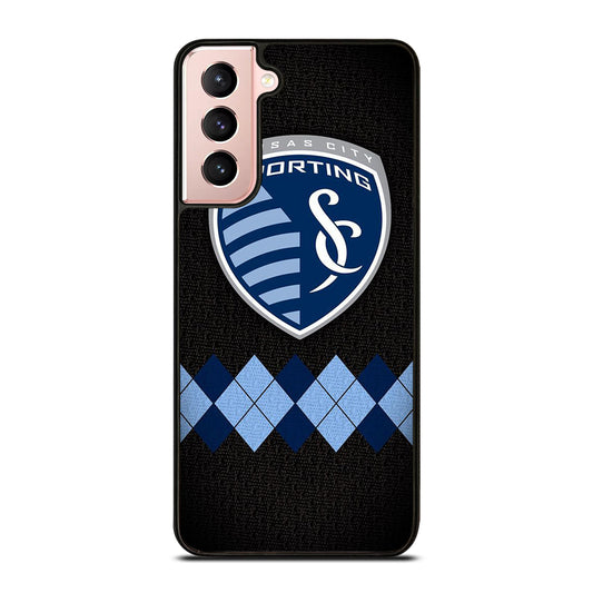 SPORTING KANSAS CITY LOGO FOOTBALL 1 Samsung Galaxy S21 Case Cover