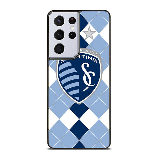 SPORTING KANSAS CITY LOGO FOOTBALL 2 Samsung Galaxy S21 Ultra Case Cover